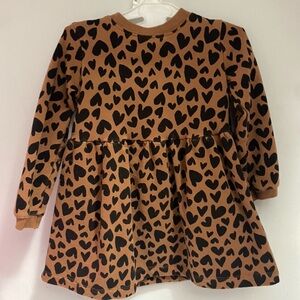 Heart Jersey Dress - Baby Girl